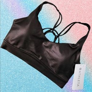 NWT ATHLETA Astral Shimmer Sports Bra D-DD